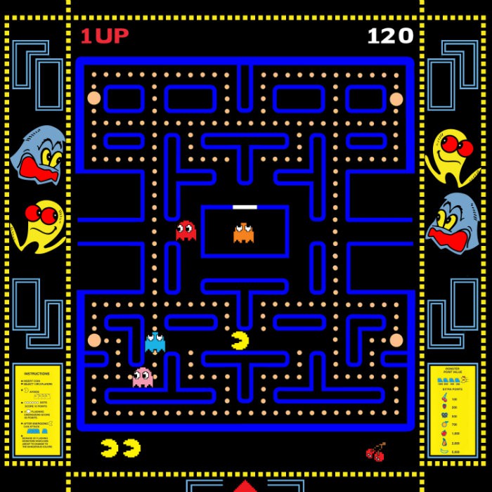 retrogaming pac man