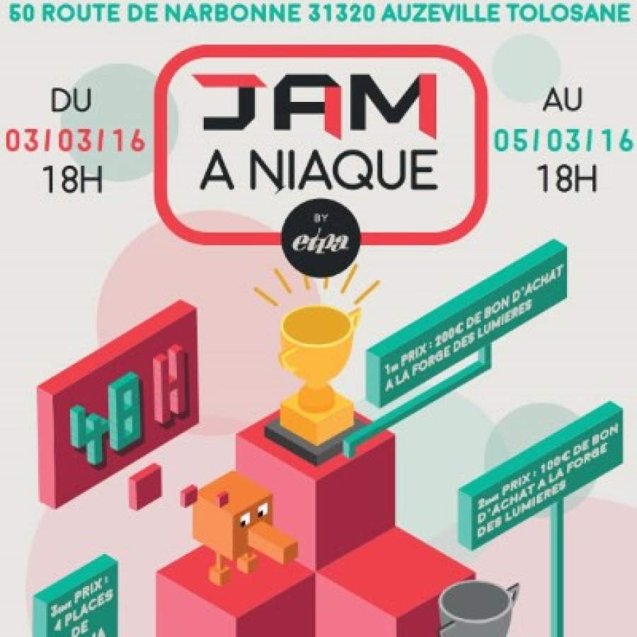 Jam à niaque by ETPA les 3 et 5 mars 2016